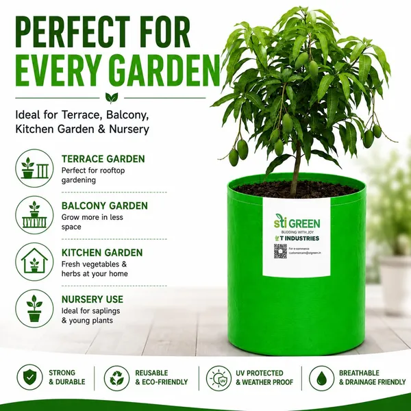 STI_GREEN_HDPE_Grow_Bags_for_Plants_24_x_36_Inch_(Pack_of_2)_|_360_GSM_Heavy_Duty_UV_Protected_Grow_Bags