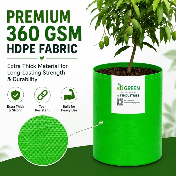 STI_GREEN_HDPE_Grow_Bags_for_Plants_24_x_36_Inch_(Pack_of_2)_|_360_GSM_Heavy_Duty_UV_Protected_Grow_Bags
