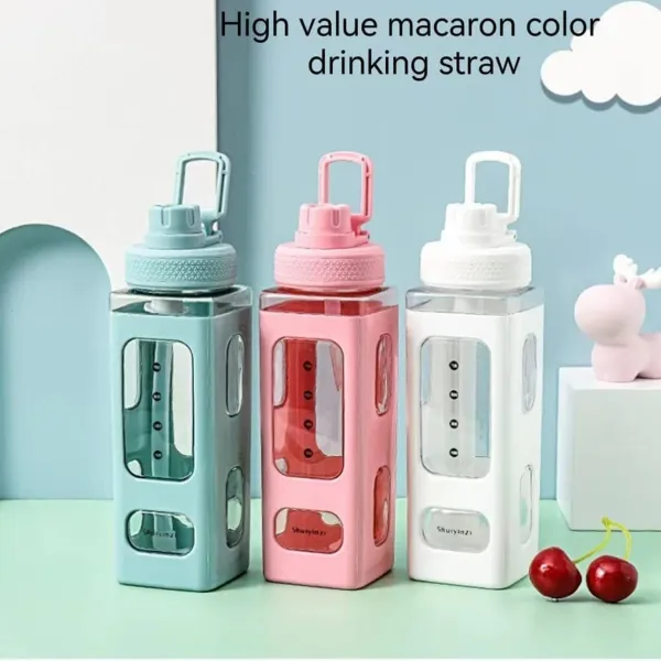 Kawaii_Cute_Plastic_Water_Bottle_With_Straw_And_Strap_Large_Water_Bottles_With_Cute_Stickers_Aesthetic_Leak_proof_Square_Drinking_Bottle_(pack_of_-1)
