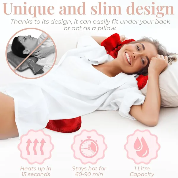 Heart_Hot_Water_Bottle_with_Plush_Cover_&_Pom-Poms_1000ML_Leakproof_Heat_Compress_for_Period_Cramps,_Knee,_Back_&_Shoulder_Pain_Hot_&_Cold_Therapy_for_Warmth_&_Muscle_Relaxation_(Red)