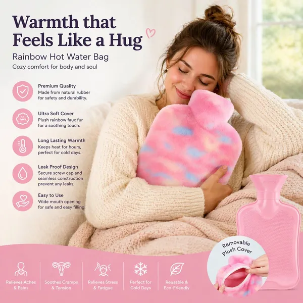 Hot_Water_Bag_with_Soft_Plush_Cover,_Medical_Grade_Silicone_Hot_Water_Bottle_for_Period_Cramps,_Hot_&_Cold_Therapy,_Back_Pain,_Muscle_Aches,_Body_Relaxation_Heating_Pad_(Rainbow_Swirl)