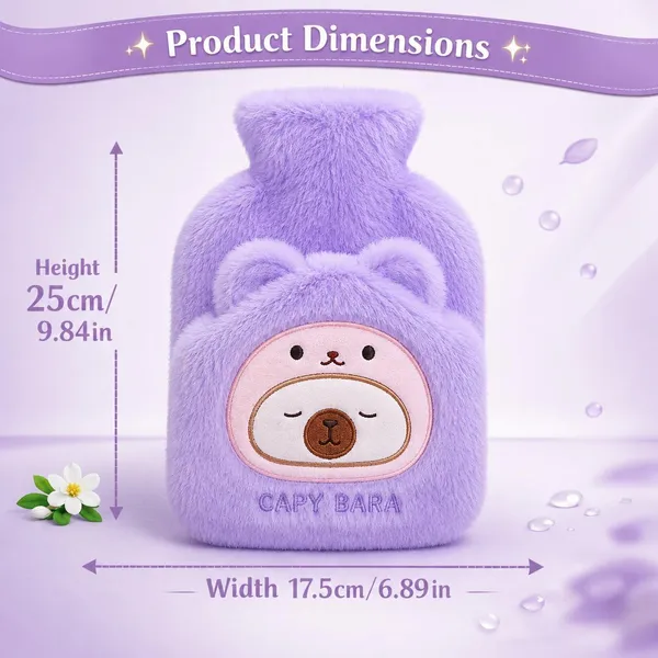 Hot_Water_Bottle_1000ml_with_Soft_Cover_&_Hand_Warmer_Pocket,_Leakproof_Reusable_Heat_Therapy_Bag_for_Period_Cramps,_Back,_Neck_&_Joint_Pain_Relief,_Hot_&_Cold_Compress_for_Muscle_Relaxation_&_Injury_Care_(Lavender)