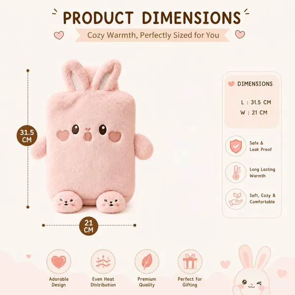 Rabbit_Hot_Water_Bottle_with_Soft_Plush_Cover_1_Litre_Classic_Silicone_Bag_for_Pain_Relief,_Period_Cramps,_Hand_&_Feet_Warmer,_Leak-Proof_Hot_&_Cold_Therapy_with_Cute_Removable_Bunny_Sleeve