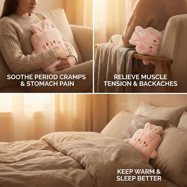 Rabbit_Hot_Water_Bottle_with_Soft_Plush_Cover_1_Litre_Classic_Silicone_Bag_for_Pain_Relief,_Period_Cramps,_Hand_&_Feet_Warmer,_Leak-Proof_Hot_&_Cold_Therapy_with_Cute_Removable_Bunny_Sleeve