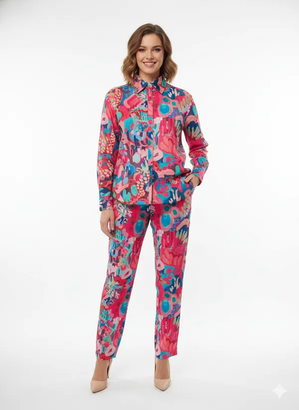 Multicolor_Linen_Cotton_Casual_Co-Ord_Set_For_Women