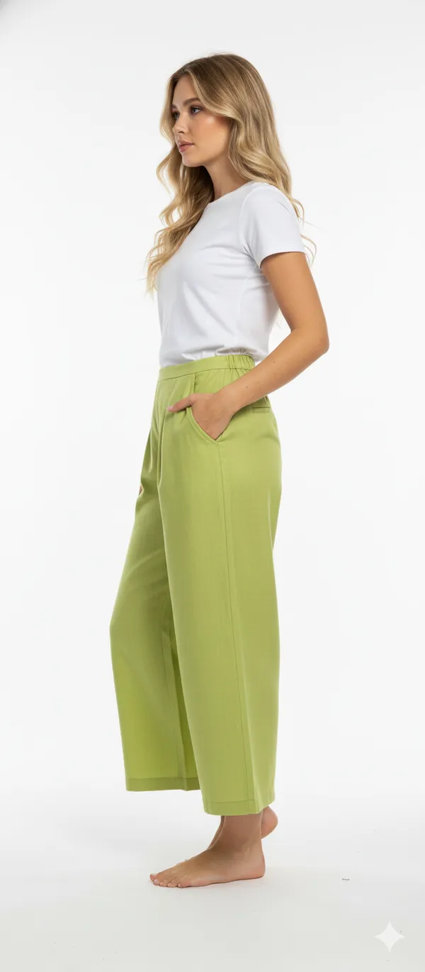 Green_Linen_Cotton_Casual_Palazzo_For_Women