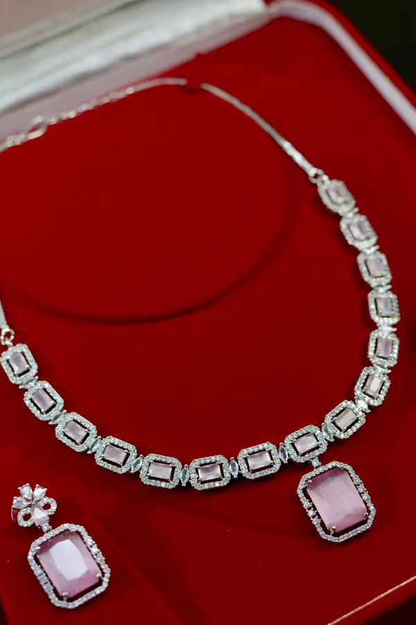Pink_Rectangle_Stone_Necklace_Set_For_Women_(Pack_Of_3)