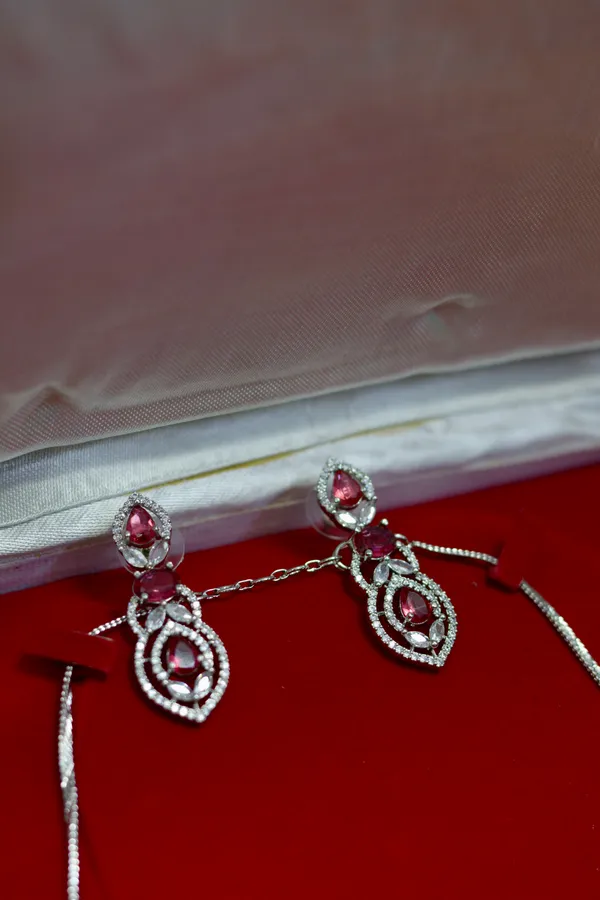 Ruby_Drop_Bridal_Necklace_Set_For_Women_(Pack_Of_3)