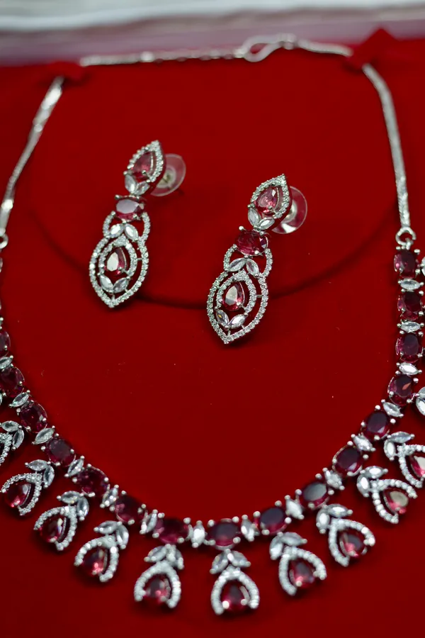 Ruby_Drop_Bridal_Necklace_Set_For_Women_(Pack_Of_3)