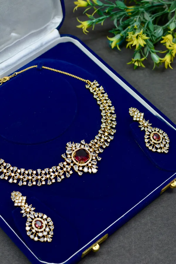Redish_Ruby_Center_Stone_Necklace_Set_For_Women_(Pack_Of_3)