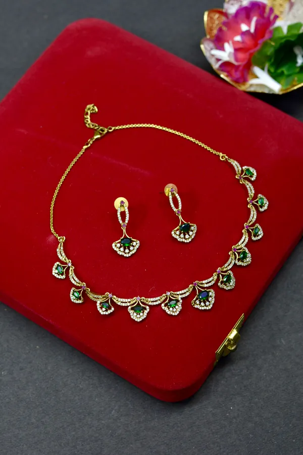 Green_Drop_Traditional_Necklace_Set_For_Women_(Pack_Of_3)