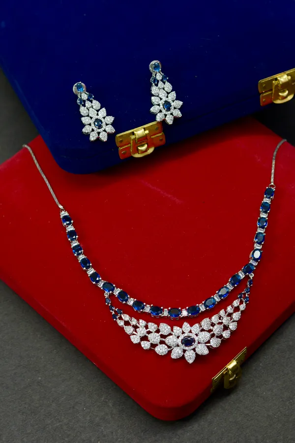 Sapphire_Floral_Statement_Necklace_Set_For_Women_(Pack_Of_3)