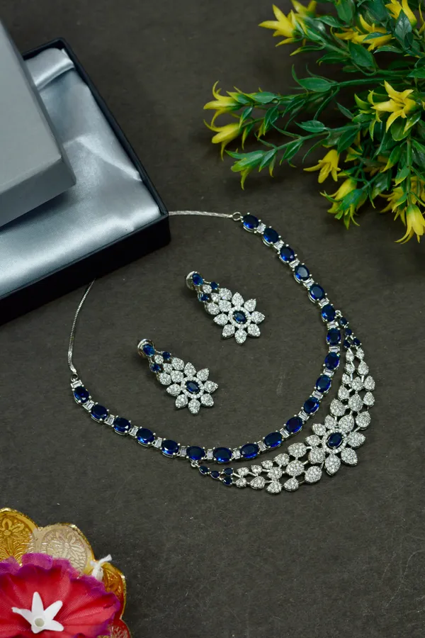 Sapphire_Floral_Statement_Necklace_Set_For_Women_(Pack_Of_3)