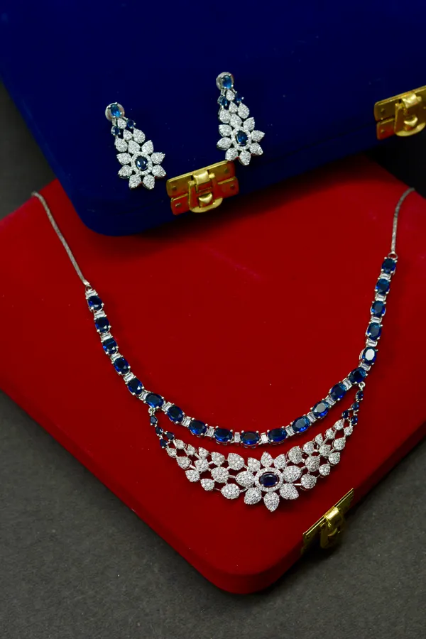 Sapphire_Floral_Statement_Necklace_Set_For_Women_(Pack_Of_3)