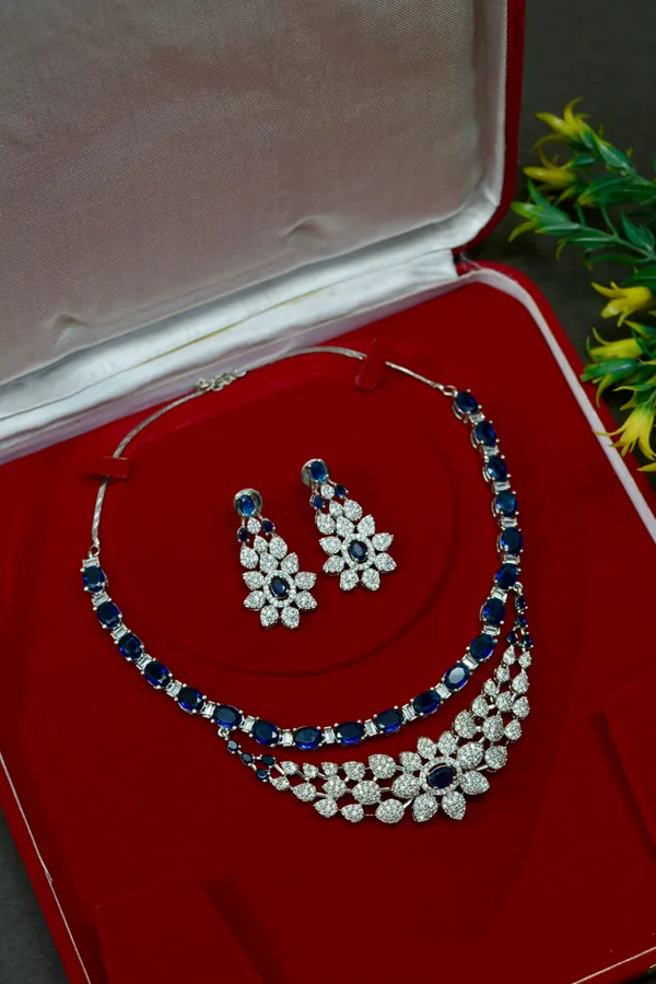 Sapphire_Floral_Statement_Necklace_Set_For_Women_(Pack_Of_3)