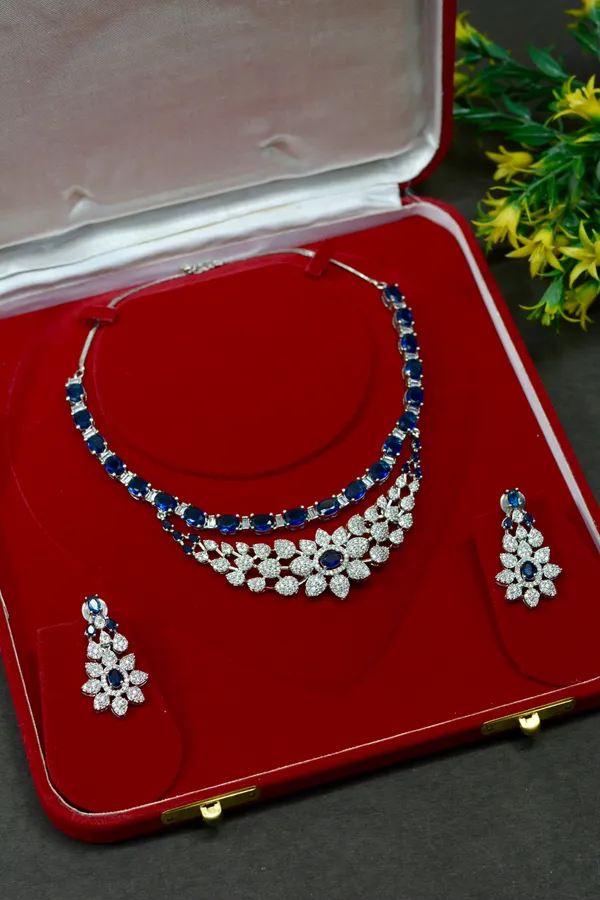 Sapphire_Floral_Statement_Necklace_Set_For_Women_(Pack_Of_3)