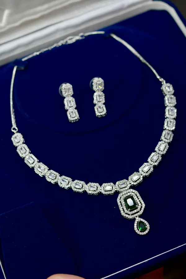 Emerald_Square_Drop_Necklace_Set_For_Women_(Pack_Of_3)