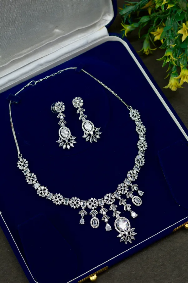Classic_White_Crystal_Dangling_Necklace_For_Women_(Pack_Of_3)