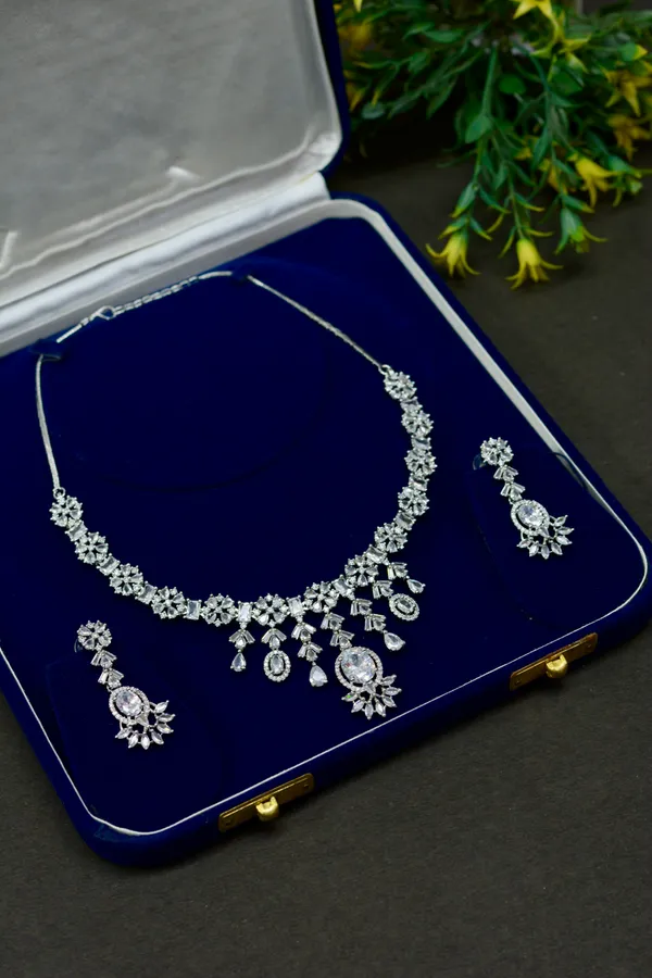 Classic_White_Crystal_Dangling_Necklace_For_Women_(Pack_Of_3)