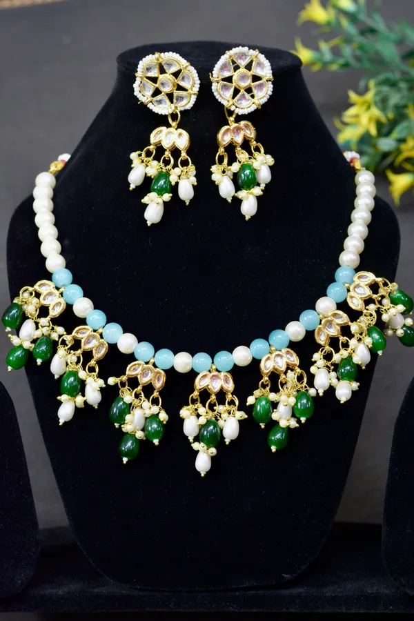 Pearl_multicolor_Beaded_Kundan_Necklace_For_Women_(Pack_Of_3)