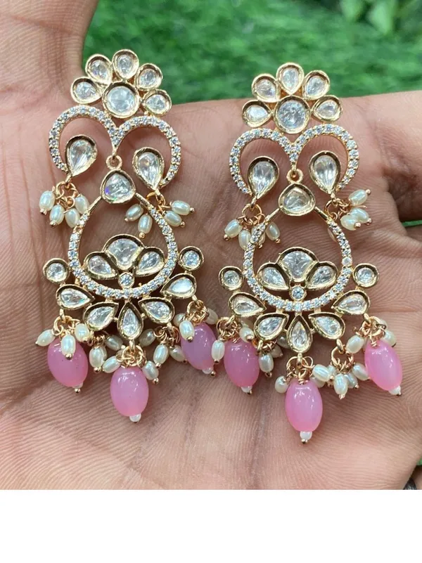 Pink_Brass_Anaya_Kundan_Earrings_For_Women