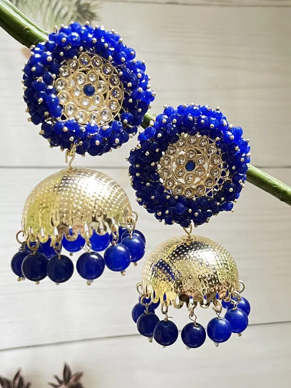 Navy_Blue_Brass_Nayra__Jhumka_Earrings_For_Women