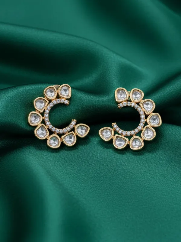 Ivory_Brass_Ira_White_Kundan_Stud_Earrings_For_Women