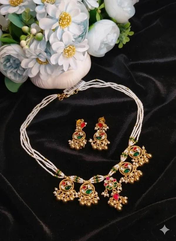 Multicolor_Brass_Anjali_Jadau_Pearl_Necklace_Set_For_Women