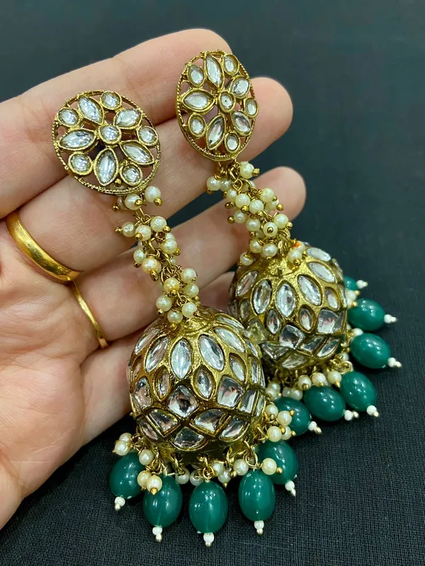 Green_Brass_Risha_Jhumkas_For_Women
