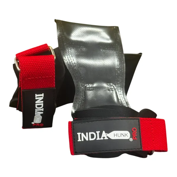 INDIAHUNK®_Weight_Lifting_Wrist_Grips_–_Heavy-Duty_Non-Slip_Gym_Grips_for_Deadlift,_Powerlifting,_Shrugs,_Rows_&_Back_Workouts_–_Palm_Grip_Wrist_Support_for_Strength_Training,_Bodybuilding_&_Fitness_–_Men_&_Women