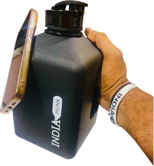 Black_Gym_Water_Bottle_With_Magnetic_Phone_Holder_–_2.7L_Bpa-Free_Sports_&_Fitness_2.7_Ml_Plastic_Bottle