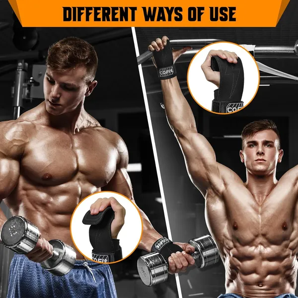 INDIAHUNK®_Weight_Lifting_Gloves_(Camouflage)_–_Heavy-Duty_Gym_Gloves_with_Neoprene_Wrist_Support_for_Barbell,_Powerlifting,_Deadlifts,_Weight_Training,_Bodybuilding_&_Fitness_Workouts