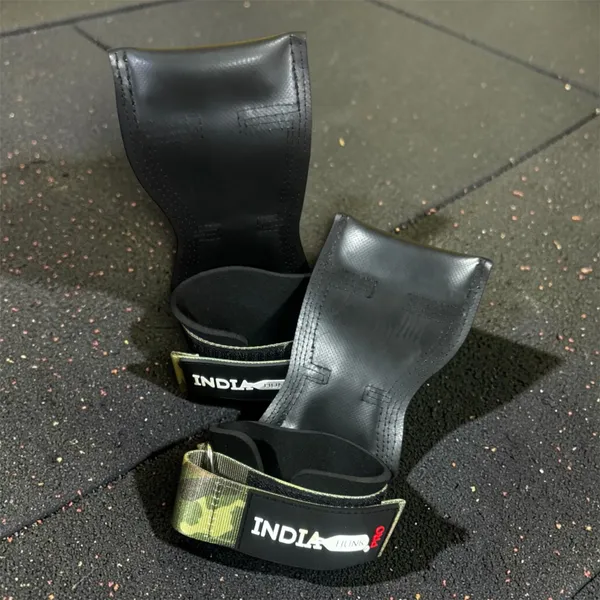 INDIAHUNK®_Weight_Lifting_Gloves_(Camouflage)_–_Heavy-Duty_Gym_Gloves_with_Neoprene_Wrist_Support_for_Barbell,_Powerlifting,_Deadlifts,_Weight_Training,_Bodybuilding_&_Fitness_Workouts
