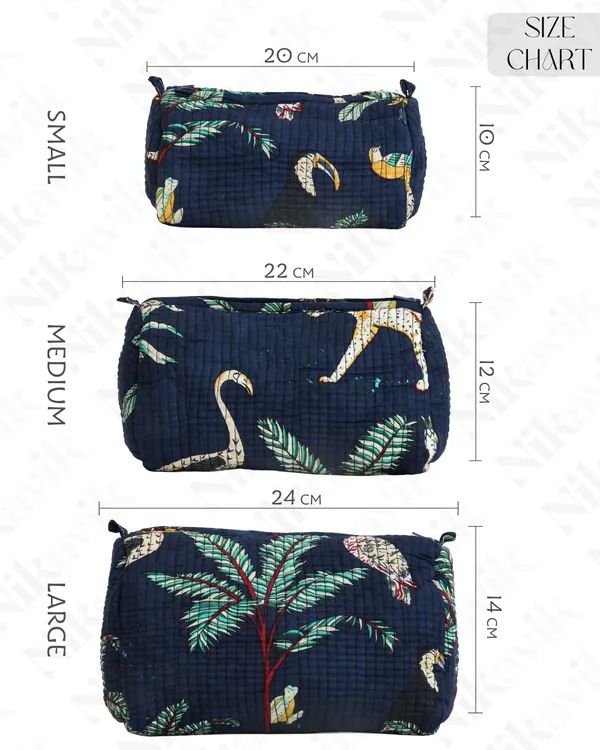 Navy_Blue(Safari)_Cotton_Premium_&_Elegant_Hand_Block_Print_Quilted_Tote_Bag_With_3_Pouches_Set_For_Women_(Set_Of_4)