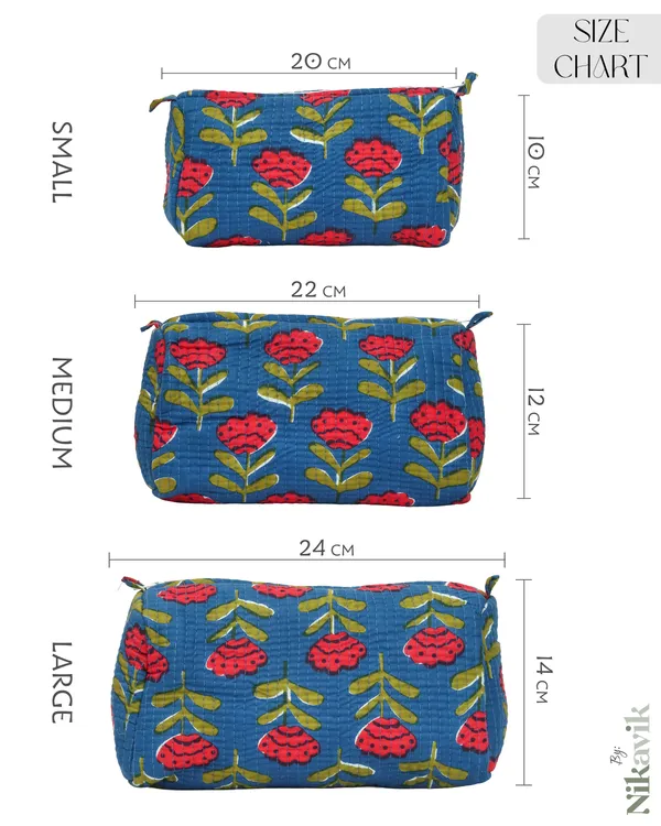 Blue_Red_Cotton_Premium_&_Elegant_Hand_Block_Print_Quilted_Tote_Bag_With_3_Pouches_Set_For_Women_(Set_Of_4)