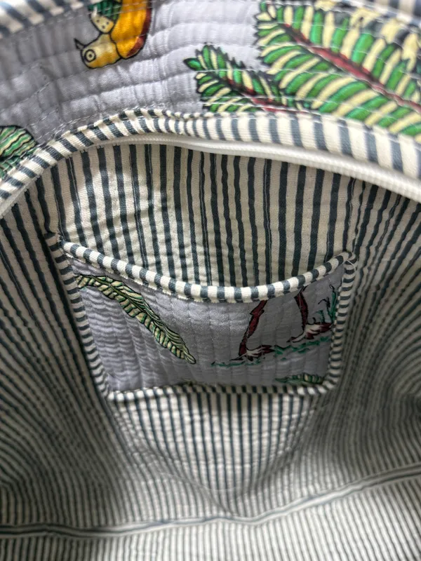 Grey_Cotton_Premium_&_Elegant_Exotic_Animal_Print_Quilted_Tote_Bag_For_Women