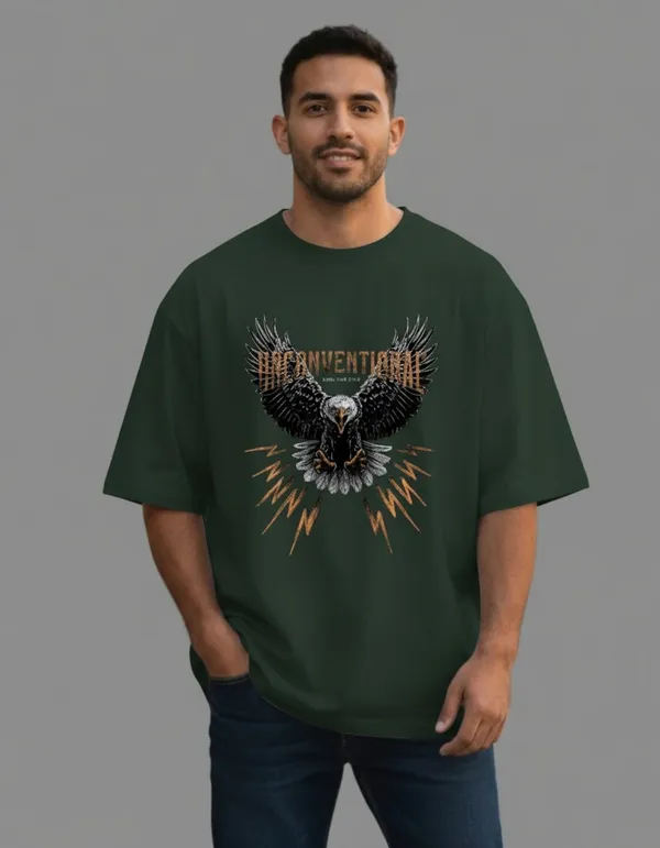 Green_Premium_Cotton_Oversized_T-Shirt_For_Men