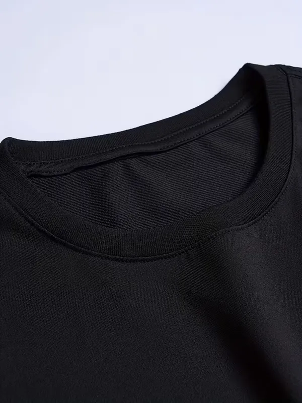 Premium_Flying_Eagle_Black_Cotton_T-Shirt_240_GSM