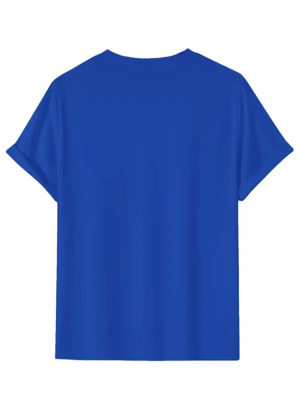 Premium_Royal_Blue_Flying_Eagle_Cotton_T-Shirt