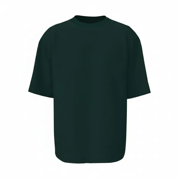 Solid_Forest_Green_Loose_Fit_Tee_–_Urban_Collection