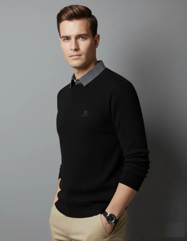 Black_Premium_100%_Polyester_Full_Sleeve_SweatShirt_For_Men