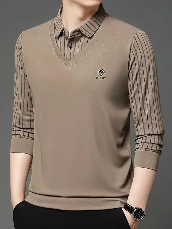 Beige_Premium_100%_Polyester_Full_Sleeve_SweatShirt_For_Men