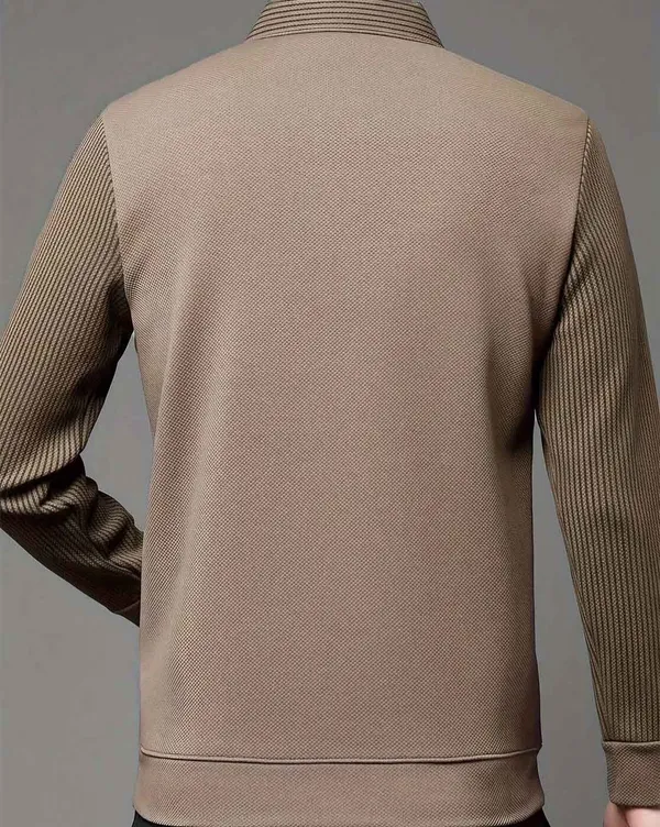 Beige_Premium_100%_Polyester_Full_Sleeve_SweatShirt_For_Men