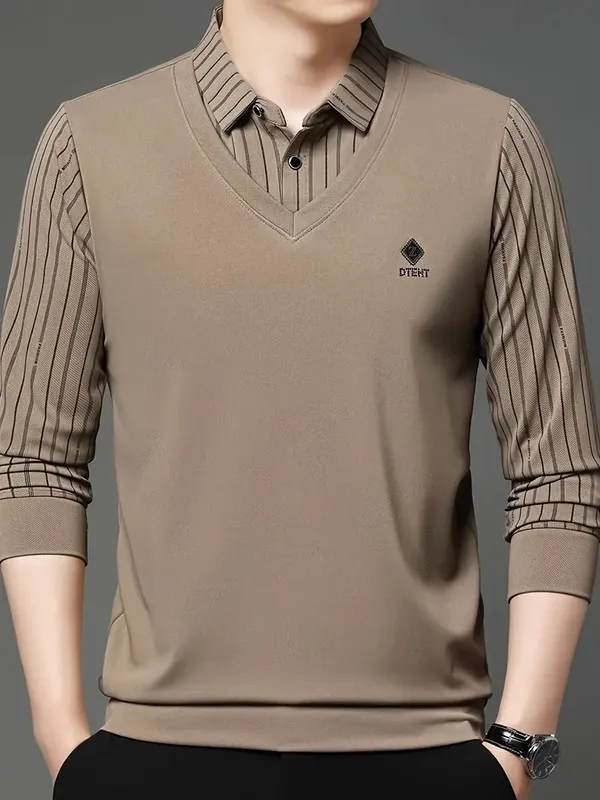 Beige_Premium_100%_Polyester_Full_Sleeve_SweatShirt_For_Men