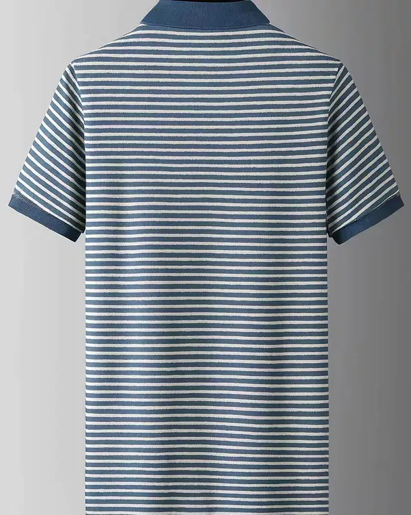 Blue_Premium_Polyester_Short_Sleeve_Polo_T-Shirt_For_Men