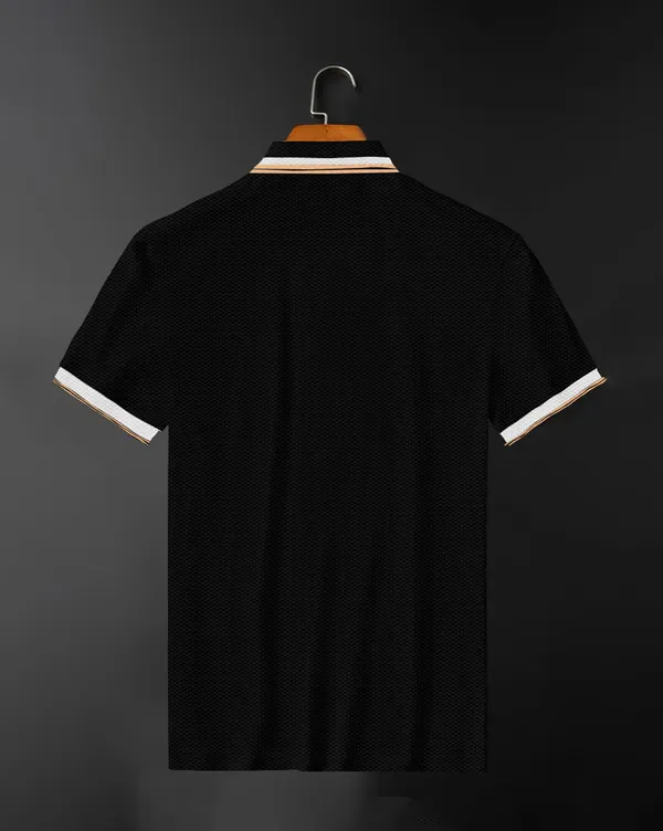 Black_Premium_Cotton_Short_Sleeve_Polo_T-Shirt_For_Men