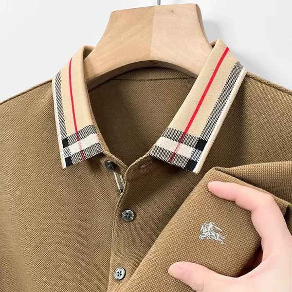 Brown_Premium_Cotton_Short_Sleeve_Polo_T-Shirt_For_Men
