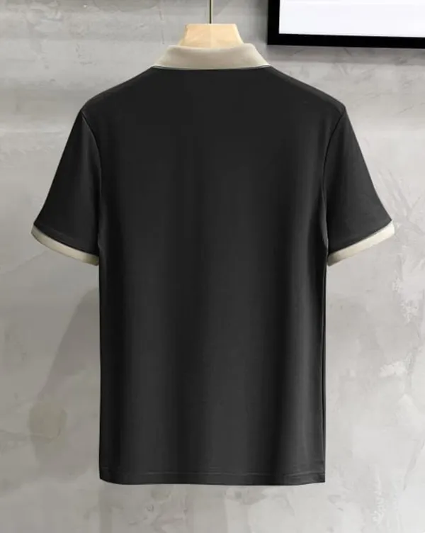 Black_Premium_Cotton_Short_Sleeve_Polo_T-Shirt_For_Men