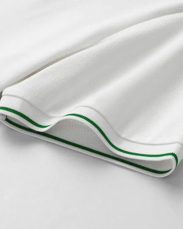 White_Premium_Cotton_Short_Sleeve_Polo_T-Shirt_For_Men