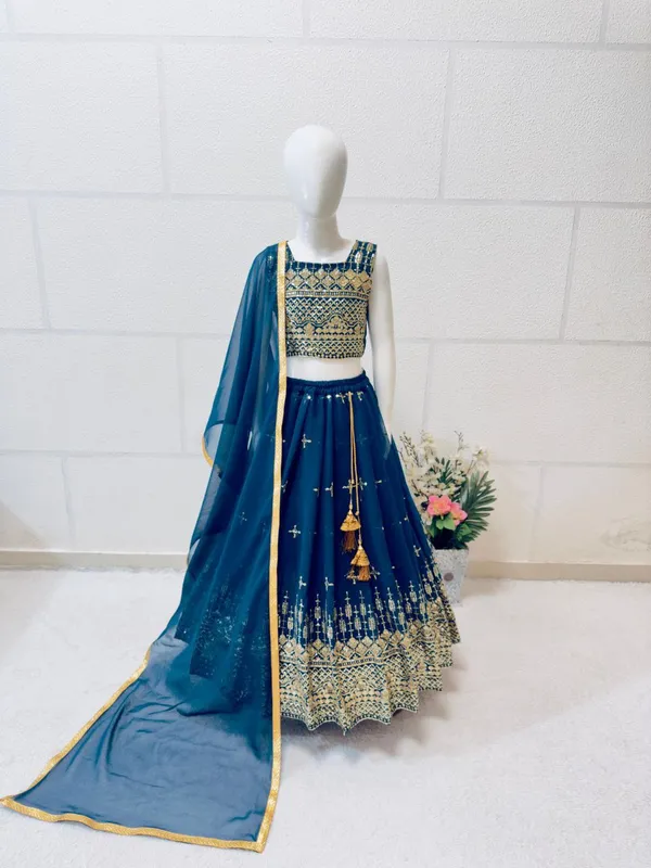 Rama_Siqwons_Kids_Lehenga_Choli___Blooming_Georgette_With_Beautiful__Sequeery__nce_EmbroidWork
